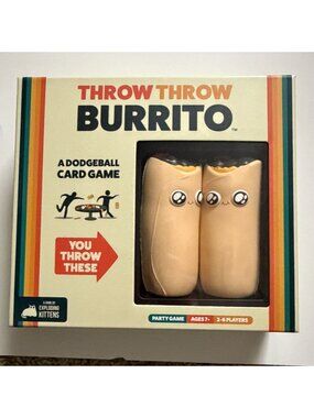 Exploding Kittens Throw Throw Burrito Game-GUC